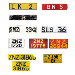 Placas de matrícula de coche reflectantes sublimación en relieve personalizadas de Tanzania - Product Image 6