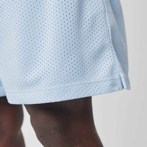 Short en maille personnalisé de haute qualité hommes short en maille Double couche de basket-ball blanc été noir Bsci, été, short de basket-ball - Product Image 6