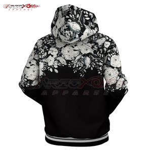 Sudadera con capucha básica con estampado vibrante para hombre, mangas completas y cordón ajustable, elementos esenciales de invierno a la moda - Product Image 4