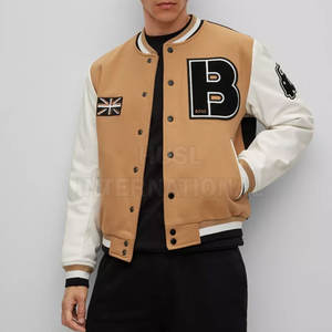 Wholesale Custom Streetwear College <b>Jacket</b> <b>Men</b> Women Baseball Bomber Letterman <b>Jacket</b> for <b>Men</b> - Product Image 6
