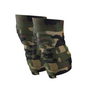 High Quality Elastic Heavy Duty Neoprene <b>Knee</b> <b>Wraps</b> Custom Fitness Weight Lifting Powerlifting Brace - Product Image 1