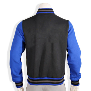 Veste polaire unisexe de haute qualité en chenille Patch Varsity CollegeBaseballjacket du fabricant personnalisé pour hommes expédition DDP - Product Image 2
