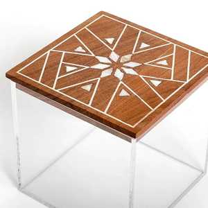 Elegant Arabic Style Acrylic <b>Box</b> with <b>mother</b> of Pearl Inlay Luxury Ramadan & Eid Chocolate and Dry Fruit Gift <b>Box</b> - Product Image 2