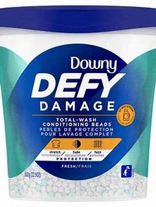 Downy DEFY Damage Total-Wash Conditioning Beads 22.9 Ounce Fresh Lavender Fragrance Poudre adoucissante jetable avec forme solide - Product Image 3