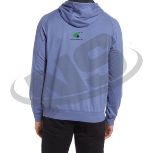 Pull à capuche oversize pour homme, best-seller, logo personnalisé, coton mélangé, matière basique, vêtements décontractés d'hiver - Product Image 3
