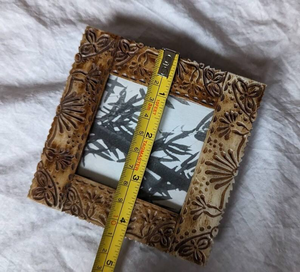 Marco de Fotos de Lujo Hecho a Mano con Incrustaciones de Hueso y Resina, Elegancia Atemporal, Nuevo Diseño para Momentos Memorables - Product Image 3