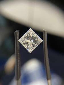 100% เพชรธรรมชาติสี G-H สีขาวขนาด2มม.-2.50มม. เจ้าหญิงทรงสี่เหลี่ยมสอบเทียบ10ตัวชี้ผลิตภัณฑ์100% ของแท้ - Product Image 5