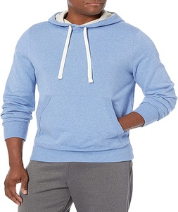 Chaqueta cortavientos con logotipo personalizado para hombre, Sudadera con capucha bordada, colores sólidos, nueva moda de diseño, cálido, para invierno - Product Image 1