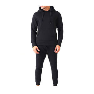 Offre Spéciale hommes à capuche costume vêtements de sport survêtements automne hiver deux pièces ensembles surdimensionné à capuche Street Wear tenues à capuche ensemble - Product Image 6
