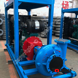 Bomba de Lodo Centrífuga Sandman 8x6x14 con Plataforma Montada sobre Patines, Accionada por Motor Diésel - Product Image 2