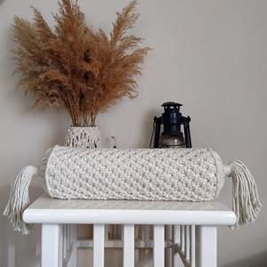 Fabricante de almohadas decorativas de macramé bohemio hechas a mano hermosas almohadas decorativas lujosas de estilo bohemio para hoteles y hogares - Product Image 4