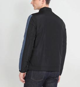 Veste coupe-vent en toile légère de qualité supérieure, logo personnalisé en gros, vêtements de sport pour hommes, taille plus, vintage, à capuche, col montant - Product Image 2