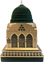 Ornements Islamiques en Gros, Sculptures Islamiques, Cadeaux Ramadan Aïd, Bibelots, Décoration Musulmane pour la Maison, Marbre Acrylique Poli Blanc