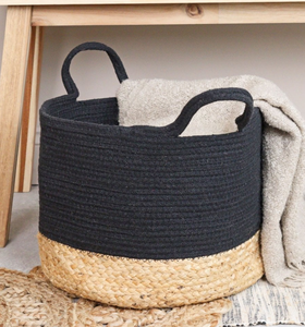 New Home Storage Organization <b>Jute</b> Toy Storage <b>Basket</b> & Laundry Kitchen <b>Jute</b> Kitchen Vegetable Storage <b>Basket</b> <b>Jute</b> Rope <b>Basket</b> - Product Image 6