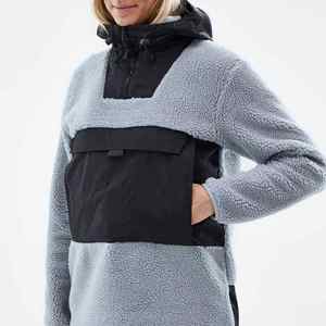 Sudadera con capucha de esquí de Snowboard personalizada 2025, sudadera de invierno impermeable de lana Polar de gran tamaño holgada con bolsillo con cremallera, chaqueta de palangre - Product Image 4