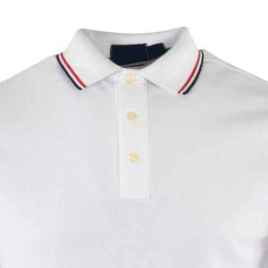 Uniformes de polo à logo personnalisé Vêtements de travail d'été à manches courtes et coupe ajustée T-shirts polo de haute qualité pour hommes respirants - Product Image 5