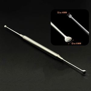 Cucharilla Excavadora Quirúrgica de Acero Inoxidable para Implantes Dentales, Ametrina, Doble Punta, Curetas Óseas para Odontología, Cuidado Bucal - Product Image 3