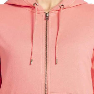 Sweats à capuche zippés pour femmes, de haute qualité, confortables, manches longues, anti-boulochage, respirants, streetwear, unis, tendance, personnalisés, 100% coton - Product Image 4