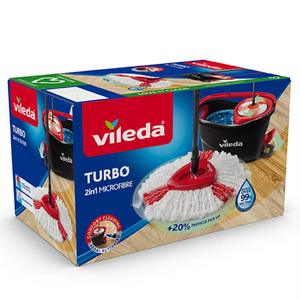 Para Vileda Super Bucket, mango giratorio de 360 grados, limpieza interior, juego de fregona giratoria telescópica, escurridor Manual de plástico para el hogar - Product Image 1