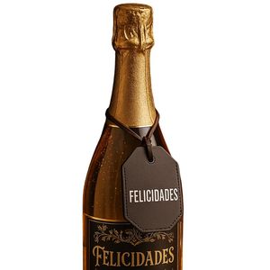 Étiquettes de bouteille de vin en cuir de luxe personnalisées avec logo | Estampage à chaud personnalisé et étiquette en cuir d'identité de marque en relief - Product Image 5