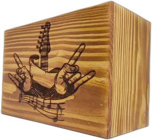 Wooden Urn for Human Ashes Adult Cremation for Wooden Keepsake Funeral <b>Box</b> <b>Memorial</b> Urns for Pets Ashes - Product Image 3