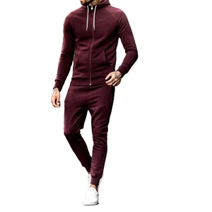 Nuevo estilo Logotipo personalizado Alta calidad Casual Simple Moda Conjunto con capucha Sudadera Color sólido Sudadera suelta Conjunto de pantalones de chándal - Product Image 1