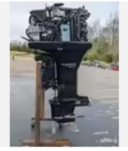 Moteur hors-bord Optimax V6 135 CV, 25 492 heures - Product Image 2