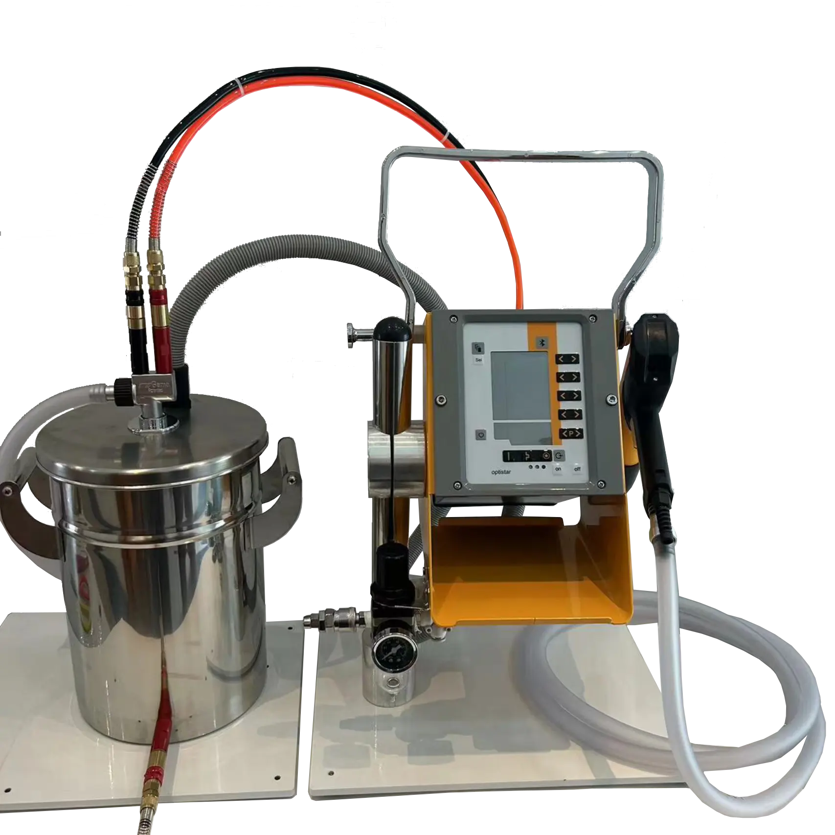 Máquina de pintura de recubrimiento en polvo con pistola pulverizadora portátil manual