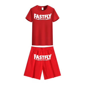 Ensemble de Shorts et t-shirt pour hommes, 2 pièces, en coton, Logo personnalisé, de haute qualité, jogging d'été, collection 2020 - Product Image 4