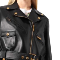 Veste en cuir pour femme, faite à la main, Style motard, tendance, OEM, pour l'hiver, vente en gros