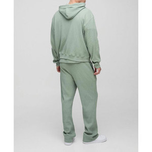 Chándal de gimnasio de secado rápido para hombre, Sudadera con capucha y jogging de entrenamiento de la mejor calidad, conjuntos de joggers a precios mayoristas - Product Image 2