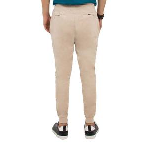 Venta al por mayor de pantalones de chándal casuales de algodón personalizado transpirable con bolsillo de cintura alta ropa de calle de los hombres pantalones Joggers Pantalones Color sólido - Product Image 3