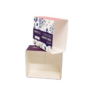 Boîtes d'emballage de savon faites à la main imprimées en offset de luxe personnalisées avec revêtement UV Carton en papier kraft recyclable - Product Image 4