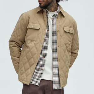 Veste matelassée pour homme, fabriquée en tissu polyester de haute qualité, conçue pour la chaleur et la durabilité, look moderne et élégant, manches longues - Product Image 6