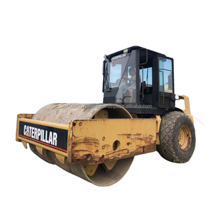 Caterpillar Tandem Vibratory Road <b>Roller</b> Used Japan Brand CS-583D Engine Pump Excellent Condition Lower-priced 2018-2022 5-8ton - Product Image 1