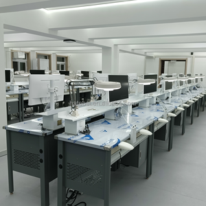 Tavolo da lavoro singolo odontotecnico multifunzione 1.4m banco da laboratorio dentale - Product Image 6