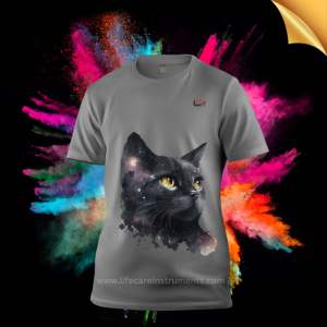 T-shirt d'été décontracté à manches courtes pour hommes, col rond avec impression numérique anti-rides, nouveauté - Product Image 2