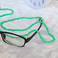 Chaîne pour lunettes multicolores Retenue de lunettes et porte-masque en plastique à la mode Accessoire pour lunettes de 68cm