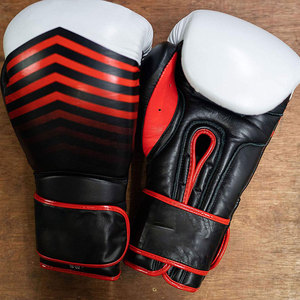 Guantes de Boxeo de Última Moda para Entrenamiento de Combate para Adultos, Cuero de Alta Calidad, Dedos Completos, Antideslizantes, para Artes Marciales - Product Image 6