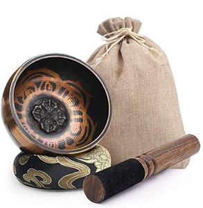 Cuencos de canto completamente martillados, latón de calidad de exportación para ejercicio de meditación, cuenco de utensilios de cocina, cuenco de canto tibetano de múltiples formas - Product Image 1