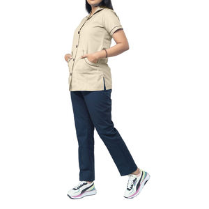 2025 LOGO personalizado moda mujer secado rápido Hospital Médico Tops Jogger pantalones trajes Dental Doctor Scrubs enfermera uniformes conjuntos - Product Image 2