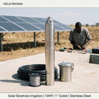 Pompe solaire sans balais 24V 36V 48V 72V 96V pour puits profonds et irrigation