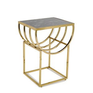 New Design Metal <b>Table</b> With <b>Marble</b> <b>Top</b> <b>Tables</b> Accent Side <b>Table</b> for Living Room and Home Furniture High Quality - Product Image 2
