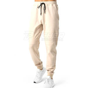 Pantalon de survêtement pour homme de qualité supérieure avec matériau léger et écologique 100% coton, parfait pour le jogging d'hiver et l'utilisation décontractée - Product Image 1