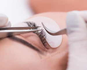 Ensemble de 5 pinces à cils, pinces droites pointues, pinces en acier inoxydable, ensemble de pinces pour extensions de cils, vente en gros - Product Image 4