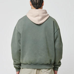 Sweat à capuche mode unisexe | Sweat-shirt en molleton à logo personnalisé en gros | Fabricant de pull Streetwear surdimensionné - Product Image 3