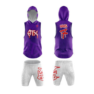 ชุดยูนิฟอร์มอเมริกันฟุตบอล 7v7 แบบใหม่ ดีไซน์ OEM พิมพ์ลายธงชาติแบบซับลิเมชั่น ระบายอากาศได้ดี ป้องกันรังสียูวี ผลิตจากโพลีเอสเตอร์ 100% - Product Image 3