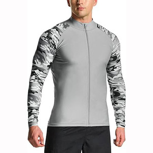 <b>Men's</b> MMA BJJ Rash Guard Full Sleeve Breathable <b>Compression</b> <b>Shirt</b> Heat-Transfer Printed Quick Dry UPF50 Eco-Friendly Training - Product Image 5