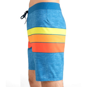 กางเกงว่ายน้ำผู้ชายแนวสตรีทฮิปฮอปผ้าฝ้ายสำหรับ100% กางเกงขาสั้นฤดูร้อนมีลายสีพื้นและออกแบบโลโก้ได้ตามต้องการ - Product Image 5