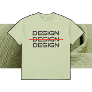 T-shirt surdimensionné 250gsm de haute qualité décontracté solide blanc 100% coton T-shirt Logo personnalisé pour hommes T-shirt pour hommes - Product Image 2